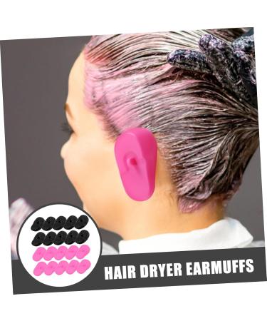 FRCOLOR 10 Pairs Ear Protectors for Hair Dye Hair Dyeing Ear Protectors Hair Dye Earmuffs Silica Gel Baking Oil Shawl Ear Protectors Ear Covers for Hair Dye Silicone Ear Protectors - Buy Online on GoSupps.com