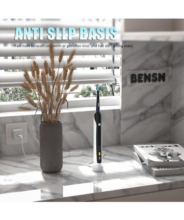 Buy Bensn Electric Toothbrush Charging Station for Oral-B Models | Compatible with PER 650 2000 3500 3900 Smart 6000N IO4 IO5 IO6 Kids Vitality Genius X | USB Charger Type 3757 - Buy Online on GoSupps.com