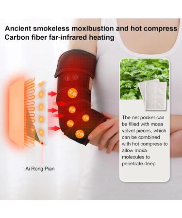 Heated Elbow Bandage & Portable Heating Wrist Wrap | Electrical Heating Arm Cushion for Home & Travel - Buy Online on GoSupps.com