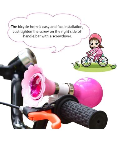 Freefish Kids Bike Horn Bell - Metal Squeeze Horn for Children in Pink - Buy Online on GoSupps.com