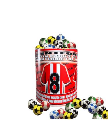 Brentford Football Team Shirt Mug Gift with Chocolate Footballs