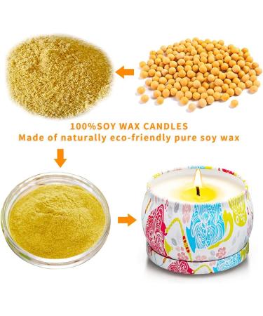 Scented Candles Gift Set 4-Pack | 100% Natural Soy Wax Aromatherapy Gifts for Her | Perfect for Christmas Birthdays & Mother's Day - Opulent Garden - Buy Online on GoSupps.com