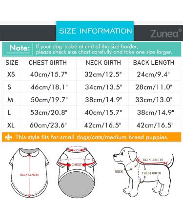 Zweitea Dog Shirts for Small Dogs | Summer Striped T-Shirts & Sweatshirts | Soft Cotton Puppy Clothes | Chihuahua Fashion XL - Dark Yellow - Buy Online on GoSupps.com