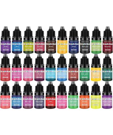 Shop Mumuve 24 & 30 Colors Highly Concentrated Liquid Dye for Soap Making - Vibrant International Shipping Available! - Buy Online on GoSupps.com