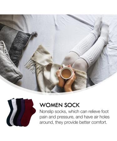 FOMIYES 5 Pairs Gel Ripstop Socks spa Socks Silicone Heel pad stockinette Womens Socks Dry Cracked Socks Silicone Socks Anti Cracking Sock Health Products Miss moisturizing Pure Cotton - Buy Online on GoSupps.com