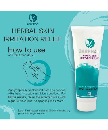 BARPHANI Hypoallergenic Eczema Anti Itch Cream - Instant Relief for Dry, Red, Sensitive Skin - Buy Online on GoSupps.com