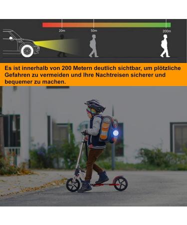 Buy Cosswe Safety Reflector Pendant - 11 Pack Smiley Reflectors for Children | Ideal for School Cycling & Running - International Shipping Available - Buy Online on GoSupps.com