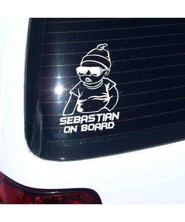 Buy Custom Baby Name Stickers for Cars | TopDesignShop - Personalized & Fun  - Buy Online on GoSupps.com