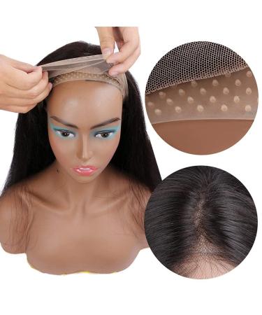 Sweatproof Silicone Wig Grip Headbands & Nylon Caps Set - 12 Pcs | Non-Slip & Adjustable | Perfect for Women's Sport, Yoga & Cosplay - Buy Online on GoSupps.com