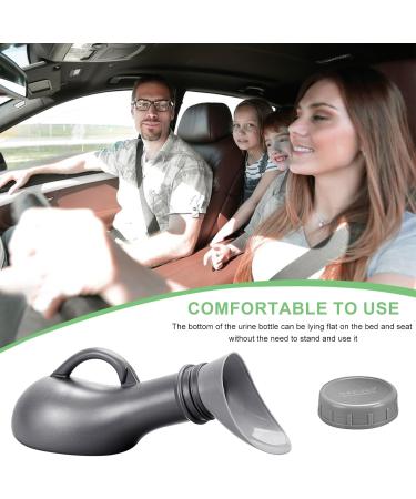 KSvaye 1000ml Leak-Proof Portable Urine Bottle for Men & Women - On-The-Go Pee Bottle Unisex Urinal Solution - Buy Online on GoSupps.com