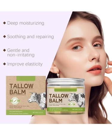 FRTG Beef Tallow Skin Care Beef Tallow Cream Moisturizing and Smoothing for All Skin Types Deeply Moisturizing for Face & Body Fast Absorption 1 - Buy Online on GoSupps.com