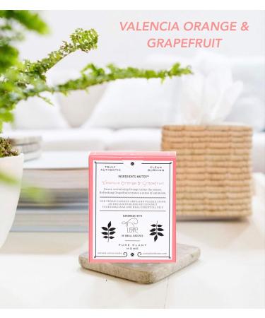 Aromatherapy Gift Box | Essential Oil Candles with Coconut Wax | Valencia Orange & Grapefruit | 6oz International Shipping - Buy Online on GoSupps.com