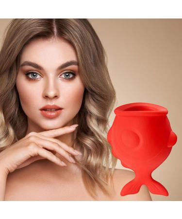 Lip Enhancer Plumper - Fish-Shaped Lip Suction Device | Long-lasting Lip Enhancer Tool | Reusable Lip Plumping Beauty Device | Lightweight Lip Sucker Plumper Tool Suitable For Lip Care - Buy Online on GoSupps.com