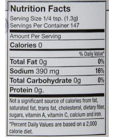 Hooter's Seasoning Salt 6.5oz (Pack of 6) - Authentic Blend for Flavorful Dishes - Buy Online on GoSupps.com