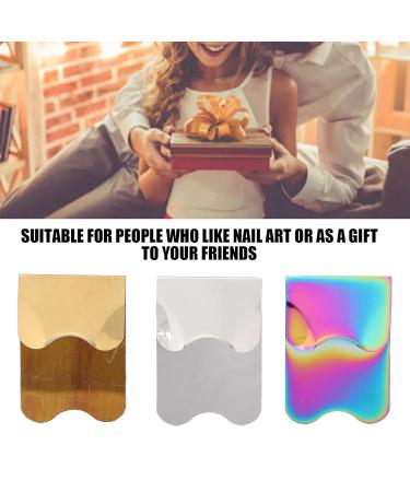 Stainless Steel Manicure Template Set - 3-Piece Nail Art Tools for Perfect French Nails & Nail Cutting - Buy Online on GoSupps.com