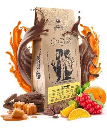 Coffee Broastery Coffee Beans Set 2x1kg 2000g | Colombia Medellin | Brazil Cerrado | Specialty Coffee | Freshly Roasted - Buy Online on GoSupps.com