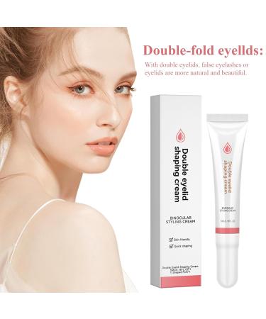Wusanna Eye Cream & Eyelid Styling - Double Eyelid Shaping Cream & Invisible Stripes for Natural Look (3 Pieces + 3 Y-Tines) - Ideal for International Shipping - Buy Online on GoSupps.com