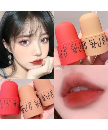 YUECI Lip Sludge - Waterproof Matte Liquid Lipstick | Durable Non-Stick Cup Lip Gloss #06 - Buy Online on GoSupps.com