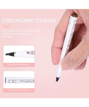 2 pi ces Crayon Sourcils Liquide tanche Fourches Microblading Naturel Longue Tenue pour Maquillage Yeux Femmes - Buy Online on GoSupps.com