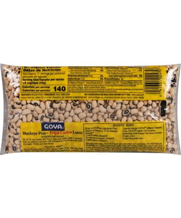 Goya Blackeye Peas - Dry 1 lb Bag | Shop Now - Buy Online on GoSupps.com
