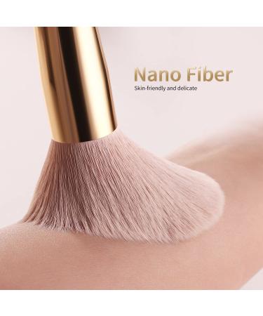Beili Vegan Makeup Brush Set - 30 Professional Brushes for Flawless Application | Eyeshadow Foundation & Contouring - Gift Set in White-Pink - Buy Online on GoSupps.com
