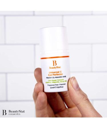 BeautyStat C Eye Perfector Cream | Vitamin C for Refreshing Relief of Eye Puffiness - by Skincare Expert - Buy Online on GoSupps.com