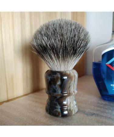 AnSafe Handmade Pure Badger Hair Shaving Brush - Durable Resin Handle for Wet Shaving | International Shipping Available - Buy Online on GoSupps.com