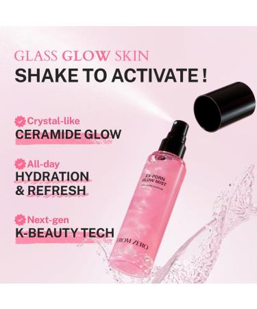 FROM ZERO EX-PDRN 3-Step Glow Routine|Glow Mist Serum and Cream|Broccoli PDRN Ginseng Exosomes 3X V-Collagen Crystal Ceramide Niacinamide|Gift for Teen Girls - Buy Online on GoSupps.com