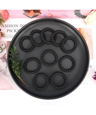 Jesslab Spiral Hair Ties - 10 Pack Traceless Telephone Cable Hair Accessories for Women & Girls | No-Damage Ponytail Holder - Color Sorted (#31) - Buy Online on GoSupps.com