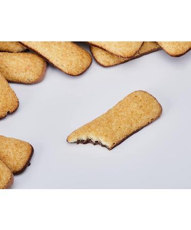  Italian Gourmet E.R. Barilla Pavesi Pavesini Set of 12 Dark Chocolate Cookies 60g Italian Biscuits Cookies Cookies + Italian Gourmet Polpa 400g - Buy Online on GoSupps.com