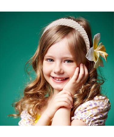 Sparkling Pearl Headbands for Girls and Women - Wide Plastic Hair Hoop Embellished with Bling Beads - Perfect Gift for Children's Day, Graduation, Prom, and Casual Wear - Buy Online on GoSupps.com