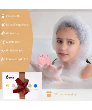 Aromatherapy Shower Steamers with Pure Essential Oils | 6 PCS Set for Relaxation & Gifts | Mint, Rosemary, Verbena | Strong Fragrance Shower Tablets - Buy Online on GoSupps.com