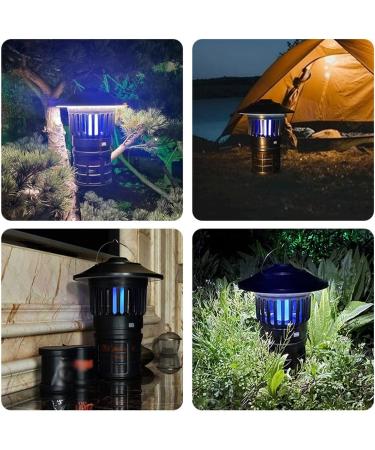 SEFAX 2 in 1 Mosquito Killer Camping Lamp Physical Mosquito Control Rechargeable with USB Cable Suitable for Outdoor Hiking - Buy Online on GoSupps.com