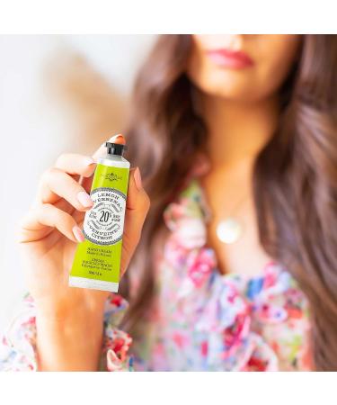 La Chatelaine 20% Shea Butter Hand Cream Lemon Verbena | Organic Argan Oil | Moisturizing & Nourishing Hand Care | Repairing Formula | Extra Rich & Non-Greasy | Made in France | Paraben Free | Travel Size 1 fl oz - Buy Online on GoSupps.com