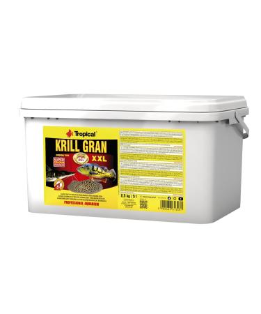 Krill Gran XXL 5L / 2.5kg - Super appetizing food for freshwater and marine fish, large sinking granules