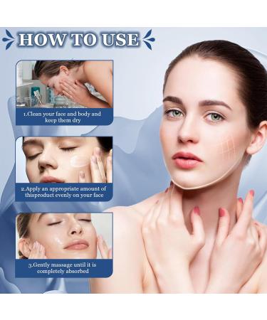 Leg up 2 pieces facial serum cream serum with immediate effect improves skin elasticity reduces wrinkles direct effect face for all skin types 2 x 30 g 15 ml 2er Pack - Buy Online on GoSupps.com