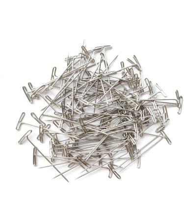 T Pins 100 Pack 1.5 inch - Perfect for Blocking, Knitting, Wigs, Sewing, Office Wall - 38mm/1.5inch - Buy Online on GoSupps.com