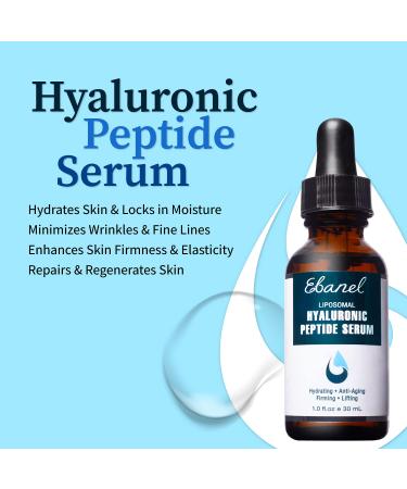Ebanel Silicone Scar Gel 1 Oz + Hyaluronic Acid Serum Bundle - Advanced Skincare Treatment - Buy Online on GoSupps.com
