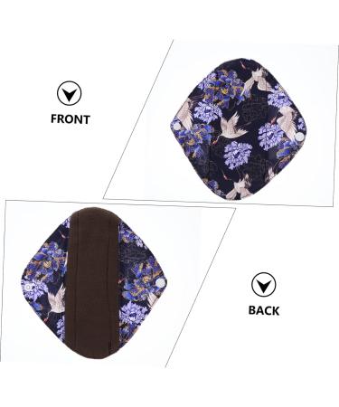 Organic Washable Menstrual Pads - Set of 7 | Aunt Towel Pad for Women | Reusable Nursing Pads | White Panties Mat - Buy Online on GoSupps.com