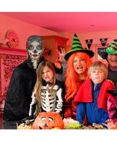 Halloween Ghost Masque - Horror Funny Mesh Full Headdress | Breathable And Realistic Ghost Masque Costume For Halloween Cosplay and Masquerade - Buy Online on GoSupps.com