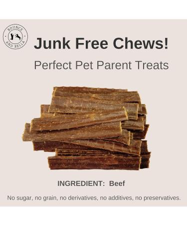 Bounce and Bella Natural Dog Chews 100% Pure Beef Air-Dried Treats Just One Ingredient 100g Beef 100 g (Pack of 1) - Buy Online on GoSupps.com
