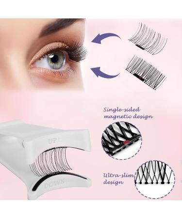 2 Pairs Magnetic Eyelashes Reusable Magnetic Eyelash Kit Each Eyelash Has 5 Layers of Magnetism Dual Magnetic Lashes Magnetic Eyelashes Natural Look (KS-02) - Buy Online on GoSupps.com