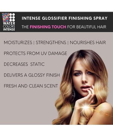 Watercolors by Tressa Intense Hair Glossifier Anti Frizz & UV Protector Finishing Spray 4 oz. - Buy Online on GoSupps.com