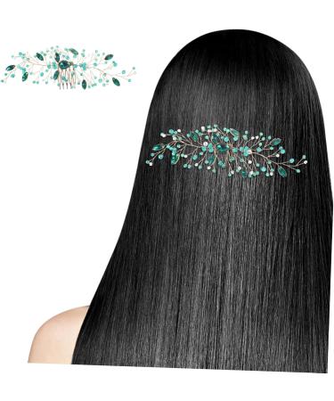 Mikinona Hair Combs for Women Decorative Fairy Jewelry for Women Hair Comb Wedding Aesthetic Hair Accessories Hair Styling Accessories Hair Combs for Wedding Rhinestone Hair Comb - Buy Online on GoSupps.com