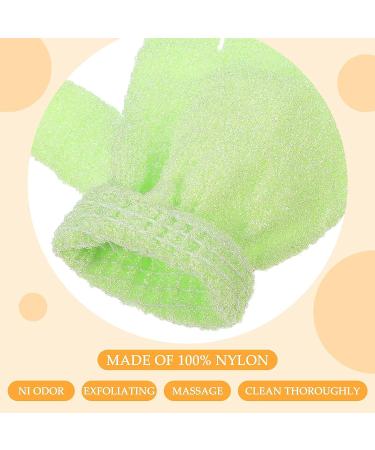 20 Pieces Exfoliating Gloves | Double Sided Bathing Glove for Body Scrub | Hand Scrub Mitt for Spa Massage | 9 Colors Available - Buy Online on GoSupps.com