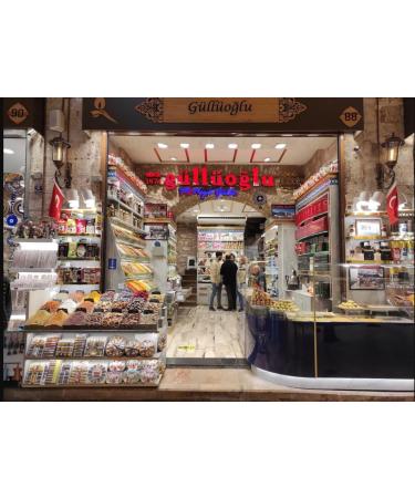 Gulluoglu Cezerye Delight 500 gr (Pack of 1) daily fresh shipment from Istanbul/Turkey - Buy Online on GoSupps.com