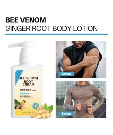 OZZKSO Bee Venom body Cream Anti-Aging Firming Cream Bee Venom Skin Firming Cream Gentle C-ream for All S kin Types 100ML/3.4 Fl.oz - Buy Online on GoSupps.com