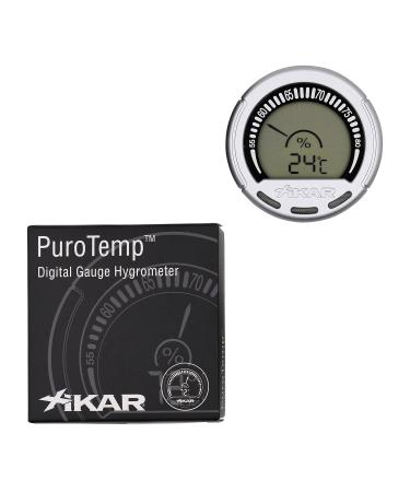 Xikar Purotemp Round Digital Cigar Hygrometer - Buy Online on GoSupps.com