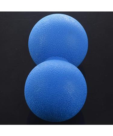 Blue TPE Ball Gym Fitness Ball Portable Massage Ball for Stress Relief Exercise & Improved Blood Circulation - Buy Online on GoSupps.com