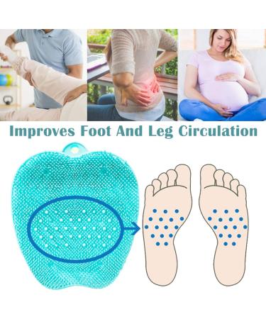 Shower Foot Massage Device & Scrubber Pad | Pregnant Foot Massager for Relaxation & Foot Care - Buy Online on GoSupps.com
